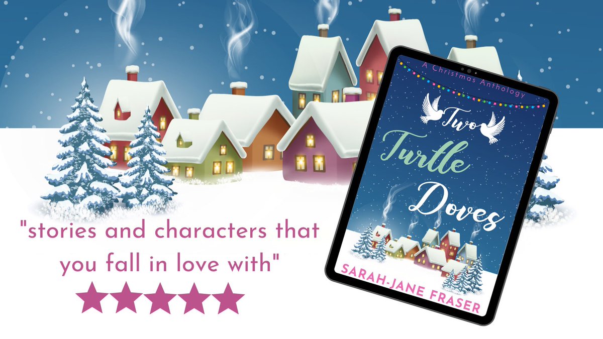 🕊🕊Two Turtle Doves is “a gorgeous collection of Christmas stories, perfect for getting in the holiday spirit”
⭐️⭐️⭐️⭐️⭐️
So if you want some “feel-good festivity” then click here:
➡️mybook.to/TurtleDoves

#free in #KindleUnlimited

#chicklitreads
#britchicklit
#christmasreads