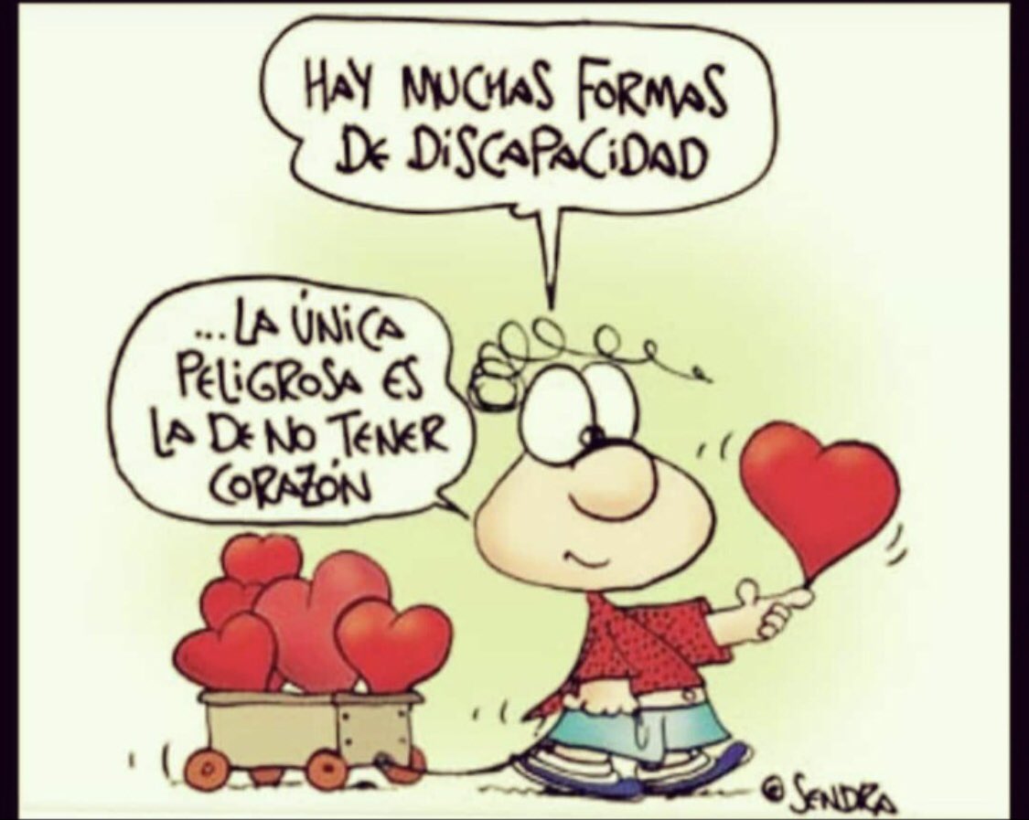 En el #DiaInternacionalDiscapacidad qué importante es tener en cuenta lo que se ve 👀 pero también lo que no se ve y solo se ve con el ❤️ <a href="/educacyl/">Educación JCyL</a> <a href="/CREE_CYL/">CREECYL</a>