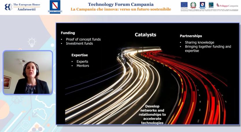 Ambrosetti_'s tweet photo. Katja Kostelnik – Commercialisation Manager, 
@UCamEnterprise 
#TechForumCampania2021 
@Reg_Campania @CampaniaCompete 
i modelli di successo per favorire l'accelerazione dell'#innovazione a Cambridge https://t.co/r71aWTv3UV