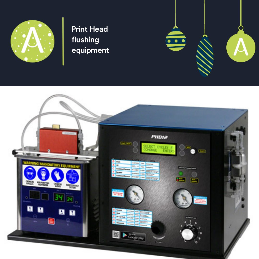 axzyra's tweet photo. AXZYRA can help you recover your old print heads with The Print Head Doctor (PHD) flushing system!
We recommend a periodic flush to keep nozzles optimised.
https://t.co/QL16ksiZo4
#print #printers #printing #printwearp #apache #apacheprint #printheads #brand #branding https://t.co/Ho8Ze0JAxM