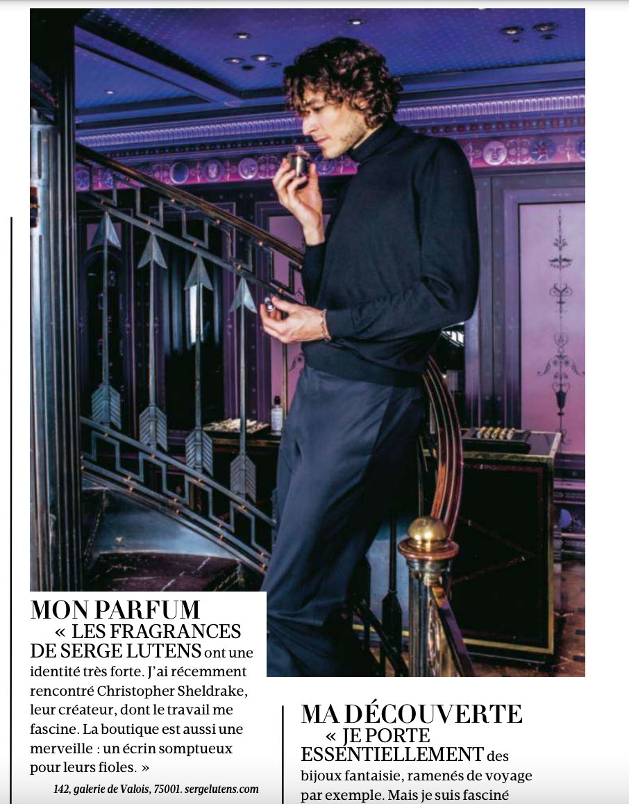 Hugo Marchand aime les parfums. Il est donc devenu le danseur préféré de <a href="/danseur_masque/">Laumė</a> ! Guillaume Diop est relégué en deuxième position. 😇