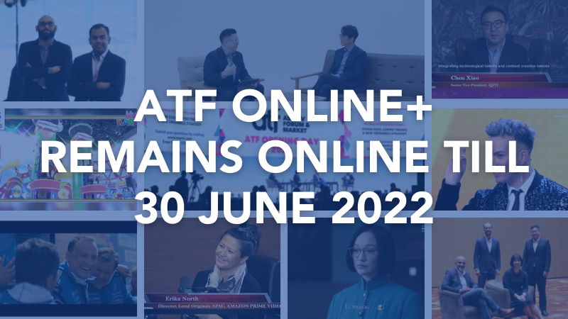 asiatvforum's tweet photo. Catch the conference sessions on demand, and continue arranging your meetings at ATF Online+.

The conversation continues!

https://t.co/5MLwg171zR
#ASIATVFORUM #ATF #SMF https://t.co/pJFvKrVmnm