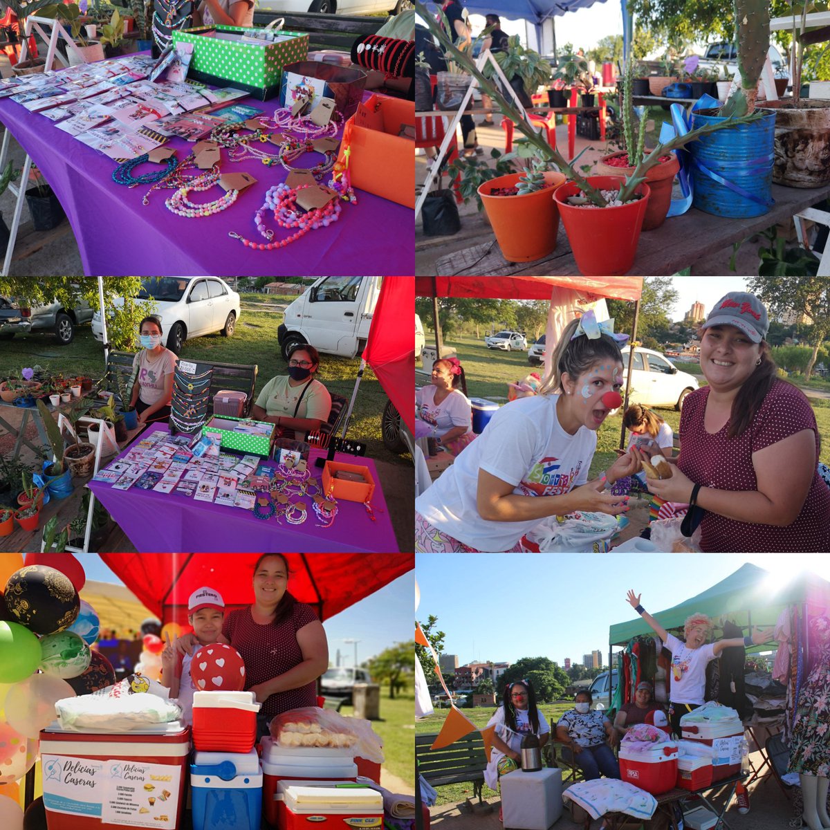 DrPayaSonrisaPy's tweet photo. Agradecimientos sonrisas ♥️🌟a cada emprendedor, cada empresa que sumó con cada stand en el #SonrisaFest

@Farmacia_Kaneko 
Primera Parada  
Delicias Caseras de Jazmín, Tu Estilo 
@oishi_py
Gusto Adquirido  
Hoky Poky
@think_art
2do round 

Todos unidos por #HospitalesFelices ♥️ https://t.co/Umjz6i7rZq