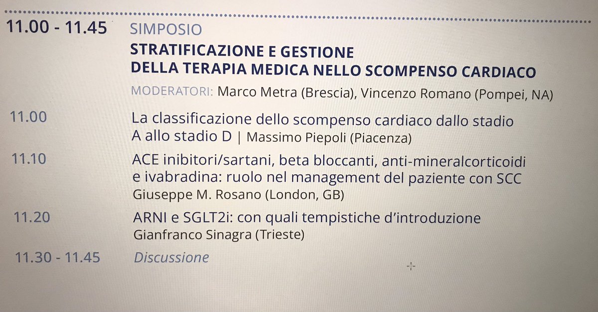 andreinacarbone's tweet photo. Congresso SIC 2021
Da non perdere il simposio sulla terapia medica nello scompenso cardiaco!! Giovedì 9 dicembre AULA C!! 
#sic82 #sic2021 #societaitalianadicardiologia @saramoscatelli7 @Albertopolimeni @giada_cardia  @DrGEMandoli https://t.co/zjqqHXlgYS