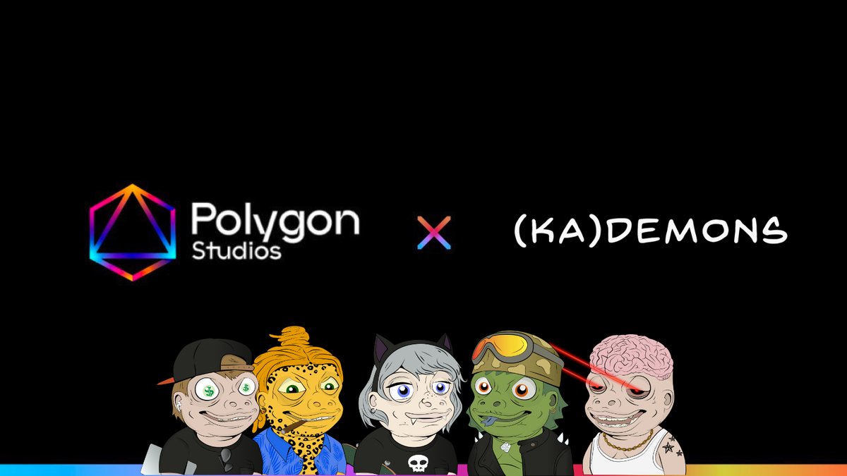 kademonsnft's tweet photo. 🚨 (KA)DEMONS X @_PolygonStudios  🚨

We will be launching our project on Polygon 🚀 

✅ Extremely low gas fees
✅ Fast transactions 
✅ Still deploying to @opensea

https://t.co/Jmb9JmEhXy | https://t.co/91nfw1xXak

#Polygon #PolygonStudios #NFTNews #NFT #NFTProject #MATIC https://t.co/MV09XCObGP