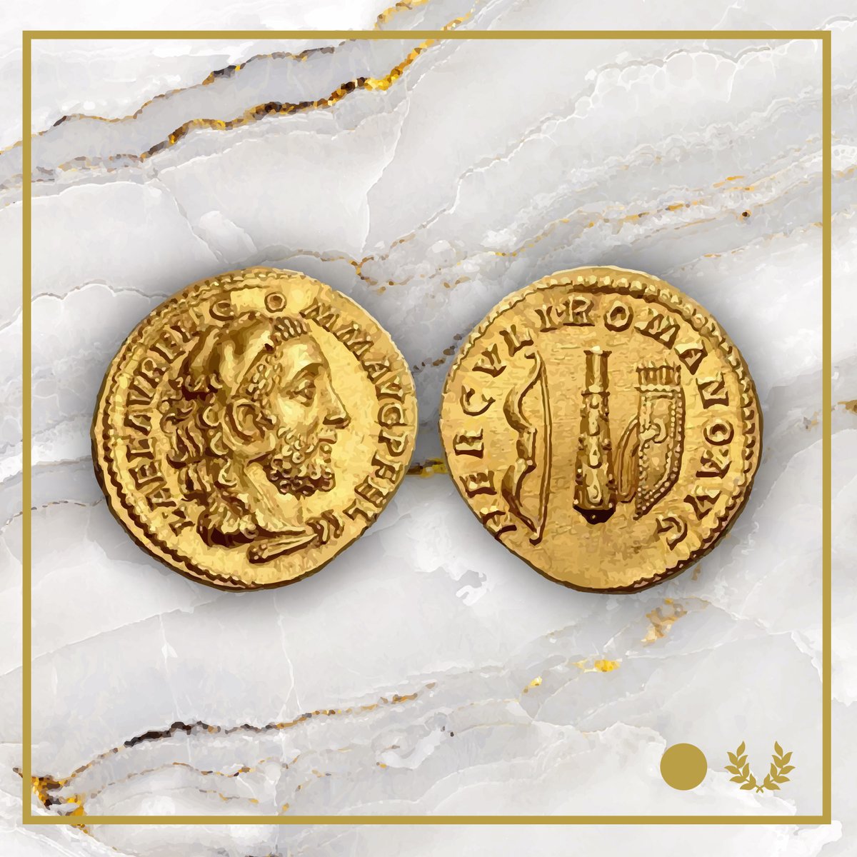 NumisNFT's tweet image. #Commodus (reign 180-192) is described by historians as extravagant, cruel and depraved 🏛️
Son of the philosopher emperor #MarcusAurelius, ruled in an authoritarian manner, also exhibiting himself as a #gladiator and in tests of strength, being nicknamed the Roman #Hercules ⚔️
