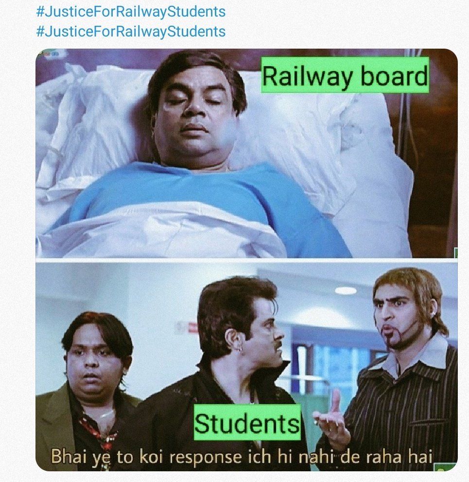 gk_byvk's tweet photo. No one can understand the pain inside Railways  aspirants.
Please conduct all remaning examination.
👉Please think, you also was an students before getting your present post.
#JusticeForRailwayStudents
#JusticeForRailwayStudent 
@groupdexam
@GaganPratapMath 
@RYPofficial
@ndtv https://t.co/47mzOZaBli