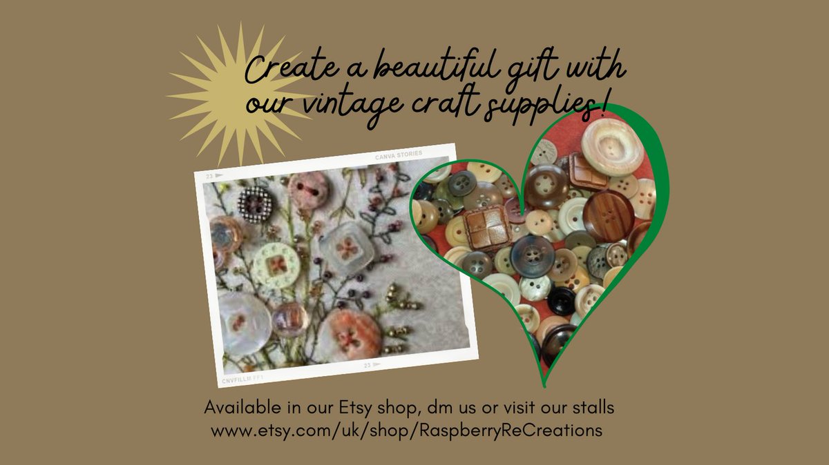 Raspberrybazaa1's tweet image. etsy.com/uk/listing/101…

#buttons #buttonschallenge #buttonsfordays #buttonsgalore #buttonshop #buttonsandbows #antiquebuttons #buttonset #buttonsofinstagram #buttonsforsale #handmadegifts #upcycledinwales #upcycledart #upcycledgifts #ecogifts #ecofriendly #ecofriendlyproducts