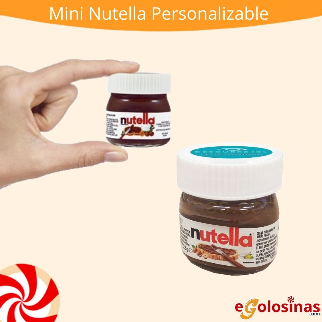 Creemos que esta novedad os va a encantar❤️

Se trata de mini botes de #Nutella que podrás personalizar con la imagen o el logo que quieras✨

Ideal para cualquier celebración, evento o detalle navideño.

🔸Más info: bit.ly/3xPJbNE

#FelizViernes 
#Navidad2021