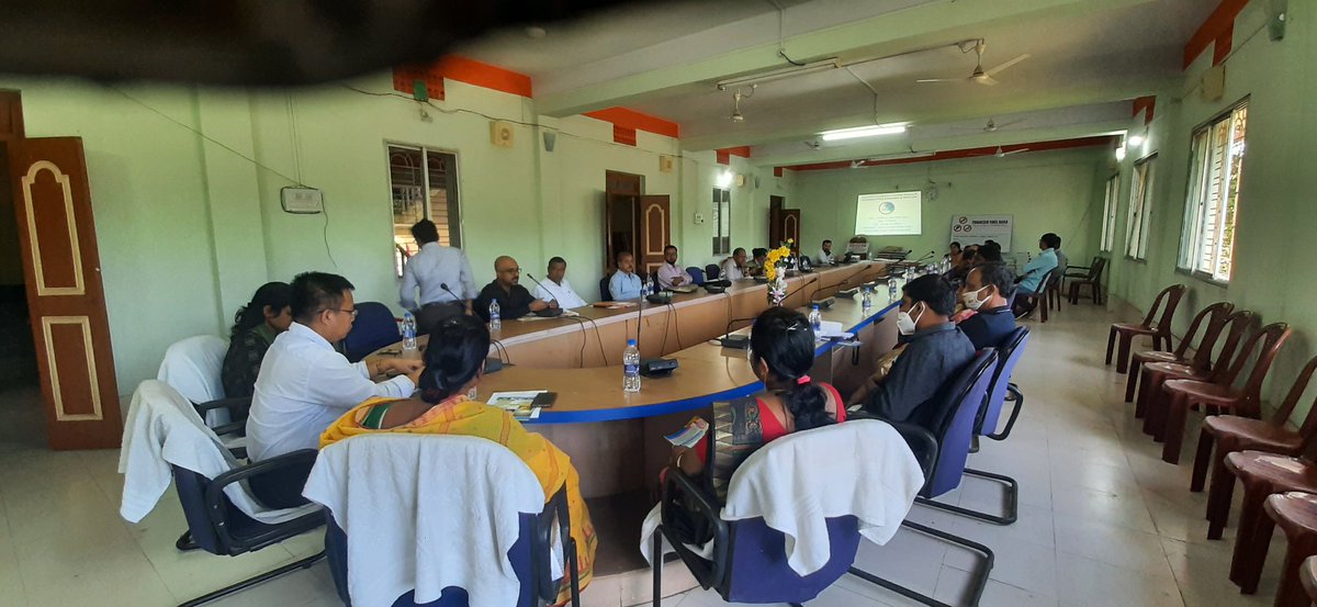 meamlan's tweet photo. Block level Training of stakeholders ,PRI members &amp; Meeting of Block co-ordination committee of Jirania Block under West Tripura held on 3rd Dec 2021  declaration of Tobacco Free block office was also held under NTCP @IshitaGuha4 @DrDebashishDas4@nhm_tripura @DrSupriyaMallik https://t.co/wdi7UpLIDu