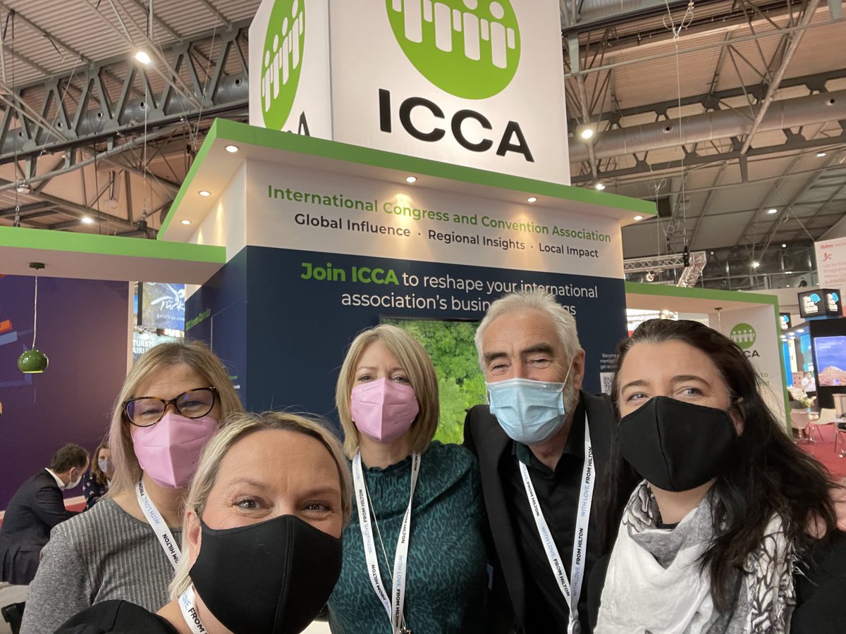 ⁦<a href="/ICCAUKI/">ICCA UK&I Chapter</a>⁩ members enjoying being together with ⁦<a href="/KsenijaPolla/">KsenijaPolla</a>⁩ ⁦<a href="/ICCAWorld/">ICCA</a>⁩ during ⁦<a href="/IBTMevents/">IBTM</a>⁩ this week! #meetingprofs #togetheragain#facetoface