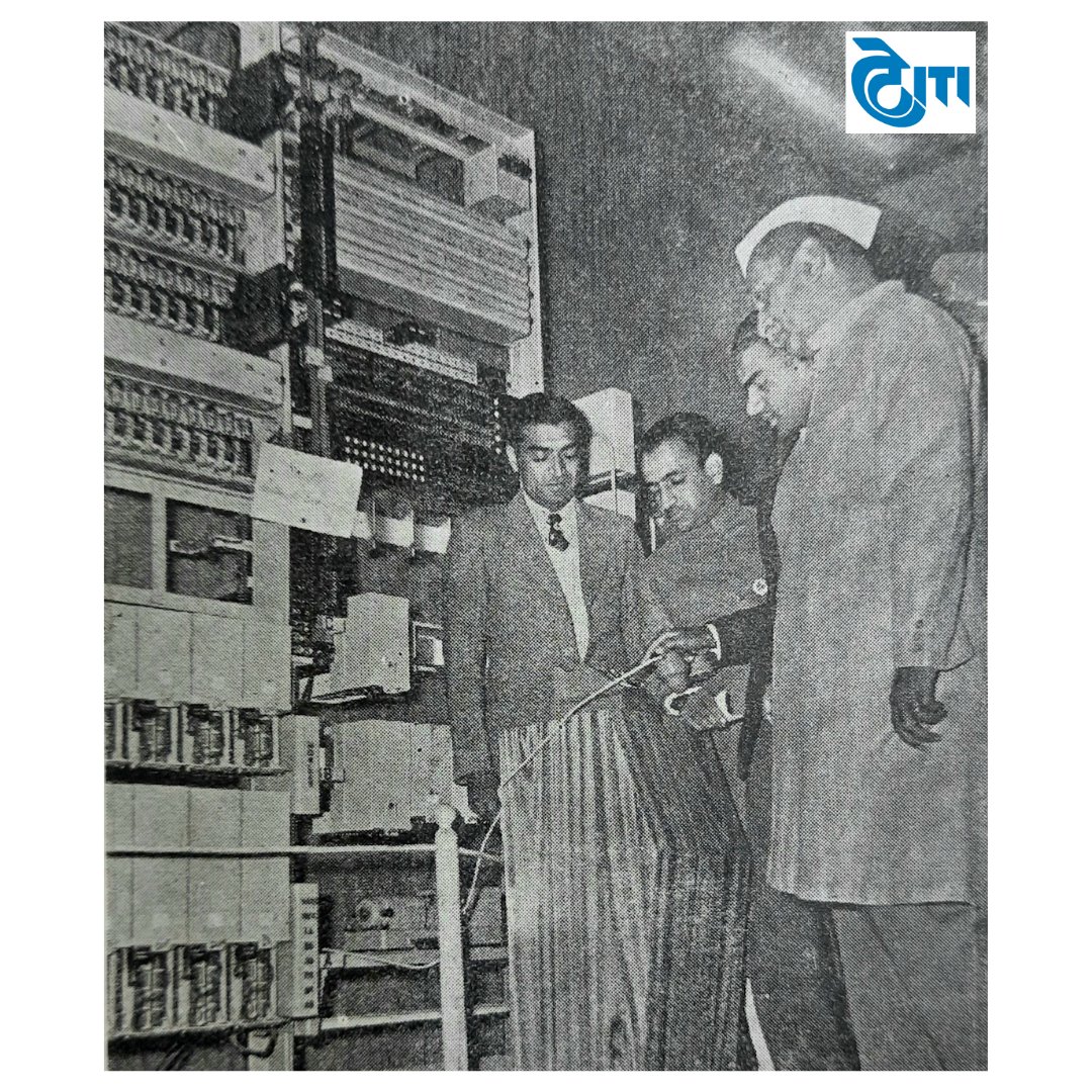 ITILTDINDIA's tweet photo. On Dr. Rajendra Prasad's 136th Birth Anniversary, here is a glimpse from 1955 Indian Industries Fair in Delhi when the President visited ITI Stall. Tributes from #ITILimited.
#TheITIstory #73yearsofservice #telecommunications #azadikaamritmahotsav #DrRajendraPrasad #BirthAnniv https://t.co/kFcWACZTkL