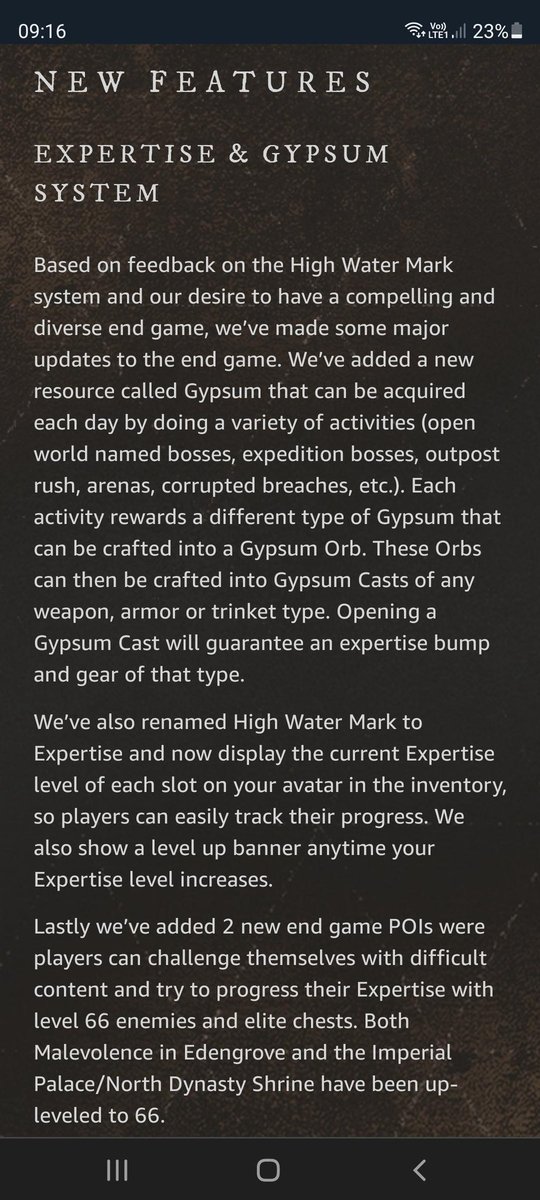 How do you feel about the upcoming changes to Gear in #NewWorldMMO with Watermark, Expertise and downscaling?