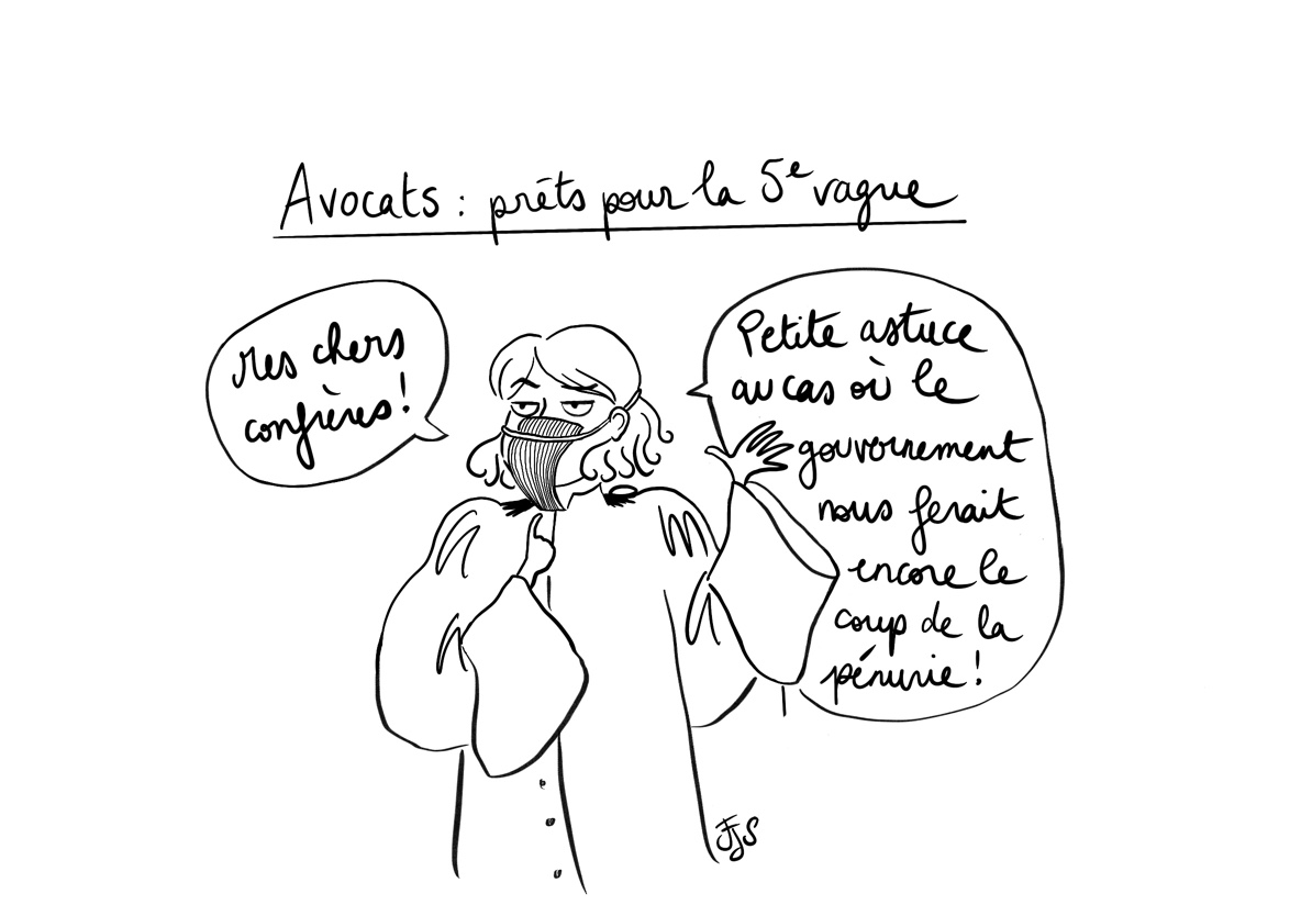 LexbaseAvocats's tweet photo. 🆕🎄A découvrir dans notre numéro @LexbaseAvocats  de décembre le talent et l'humour de Julie Jean-Setton, avocate au @Barreau93 ! #COVID19  #avocat #5eVague https://t.co/gqlvrsrsCf