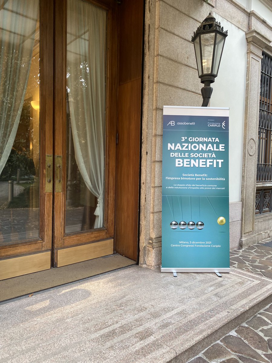 #SBDay21
Inizia con il networking fra le imprese la seconda parte della III Giornata Nazionale delle #societàbenefit a Milano in <a href="/FondCariplo/">Fondazione Cariplo</a>