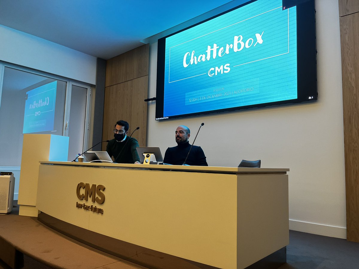BRlainz's tweet photo. Apasionante dinámica colaborativa en nuestro equipo de litigación bancaria todos los viernes en el ChatterBox #TrabajoEnEquipo #Conocimiento #Formacion #TalentoCMS @CMS_Spain https://t.co/i6d4X1maiV