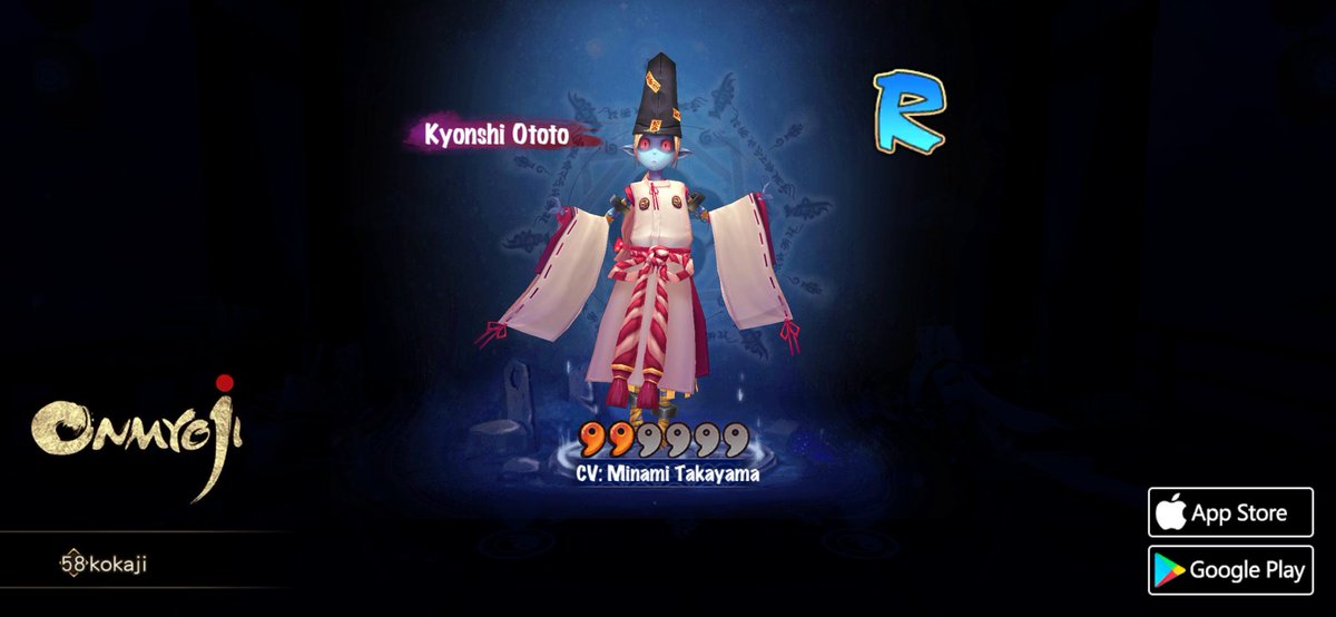 brian_ly83's tweet photo. #Onmyoji# I've got a new shikigami Kyonshi Ototo! https://t.co/WiqTuQqQkB