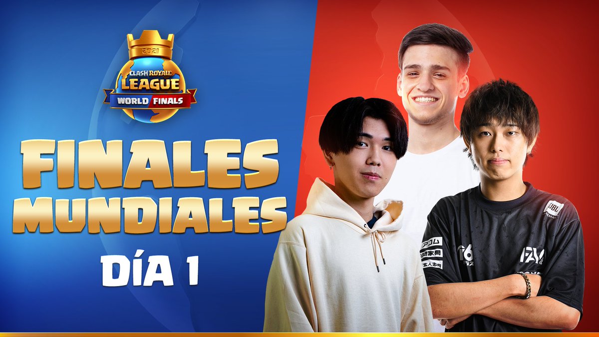 ⚔️¡EL MOMENTO HA LLEGADO!⚔️

32 jugadores luchan por convertirse en el Campeón Mundial de Clash Royale, pero ¿quién pasará a la siguiente ronda?👀

🎉🔴EN VIVO 🔵DÍA 1 🎉
📺twitch.tv/clashroyaleesp
📺youtu.be/z4iO3GJ2Xdc

<a href="/RhaegarGT/">Rhaegar 🇬🇹</a> 🎙️ <a href="/DrekzeNN/">Iarek Hoffmann</a>