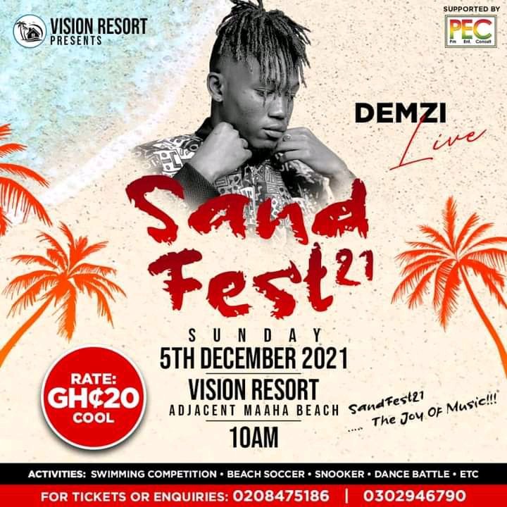 toppaklasspromo's tweet photo. Hello World
Young Gorilla @Demzimusic Will Be Performing At @CorpSayvee's CorpNation Community Hype On The 4th Of December And Follow Up The Next Day 5th December Inside Axim Vision Beach Resort For The Sand Fest Festival Planned By @PmEntConsult
✨🇬🇭🌍🎶
#toppaklasspromotion https://t.co/QcP8M5mz3m