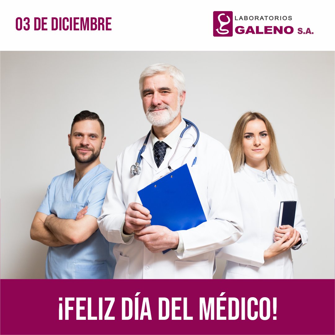 LabGalenoPy's tweet image. 💕Saludamos a todos los médicos en este día, queremos agradecerles el compromiso, valentía, amor, cuidado y atención diaria para mejorar la calidad en la salud de los pacientes. 

👩🏻‍⚕️🧑🏻‍⚕️¡Feliz día del médico!