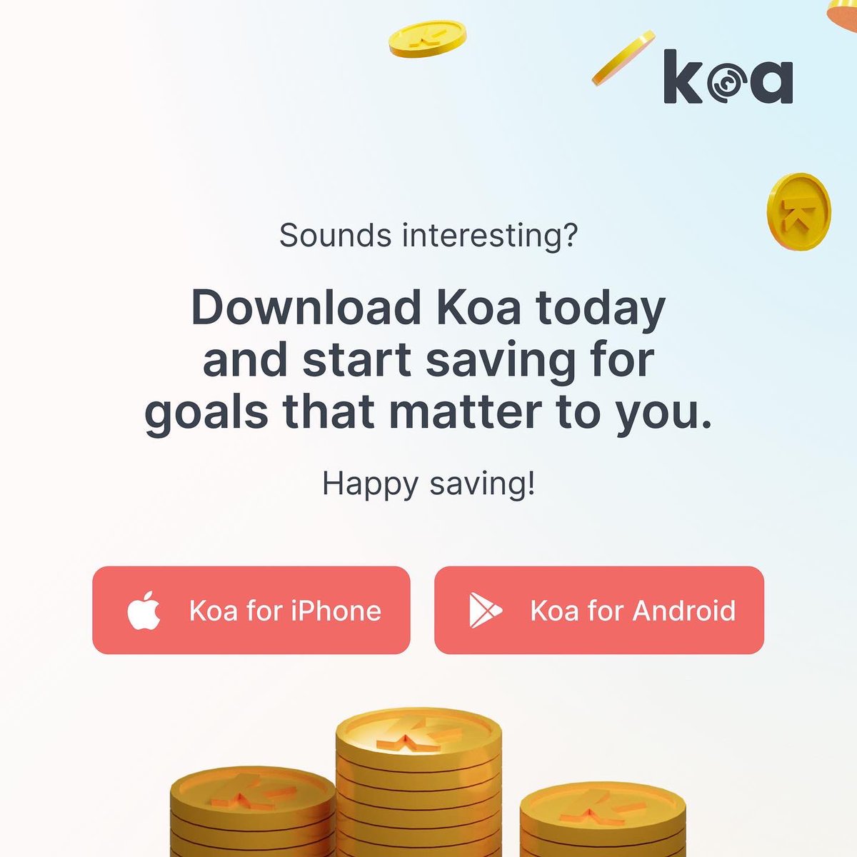 withlotus_'s tweet photo. What if we told you, we would reward you by challenging your financial discipline? π
There's no better feeling than crushing your savings goals, and getting rewarded in the process!
Stay tuned for updates ππ°
#KoaSavingsChallenge #fintech #saving #investing #withkoa https://t.co/csgU1ndlWd