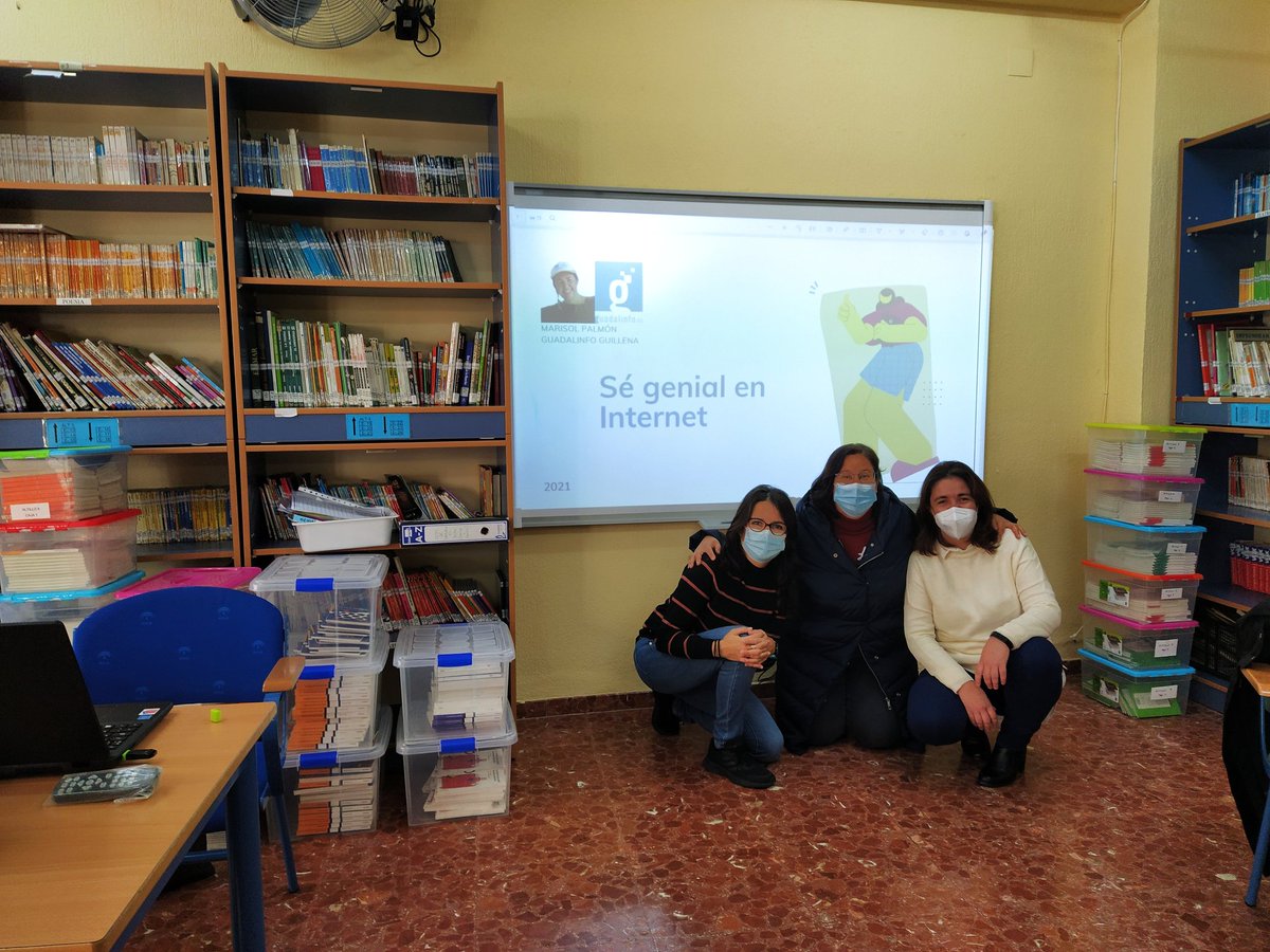 Actividad de colaboración en el CEIP Miguel de Cervantes junto a <a href="/guadaguillena/">marisol</a> y el
<a href="/Ayto_Castilblan/">Ayto Castilblanco</a> 
<a href="/RedGuadalinfo/">Vuela Guadalinfo</a> 
@consorciofr