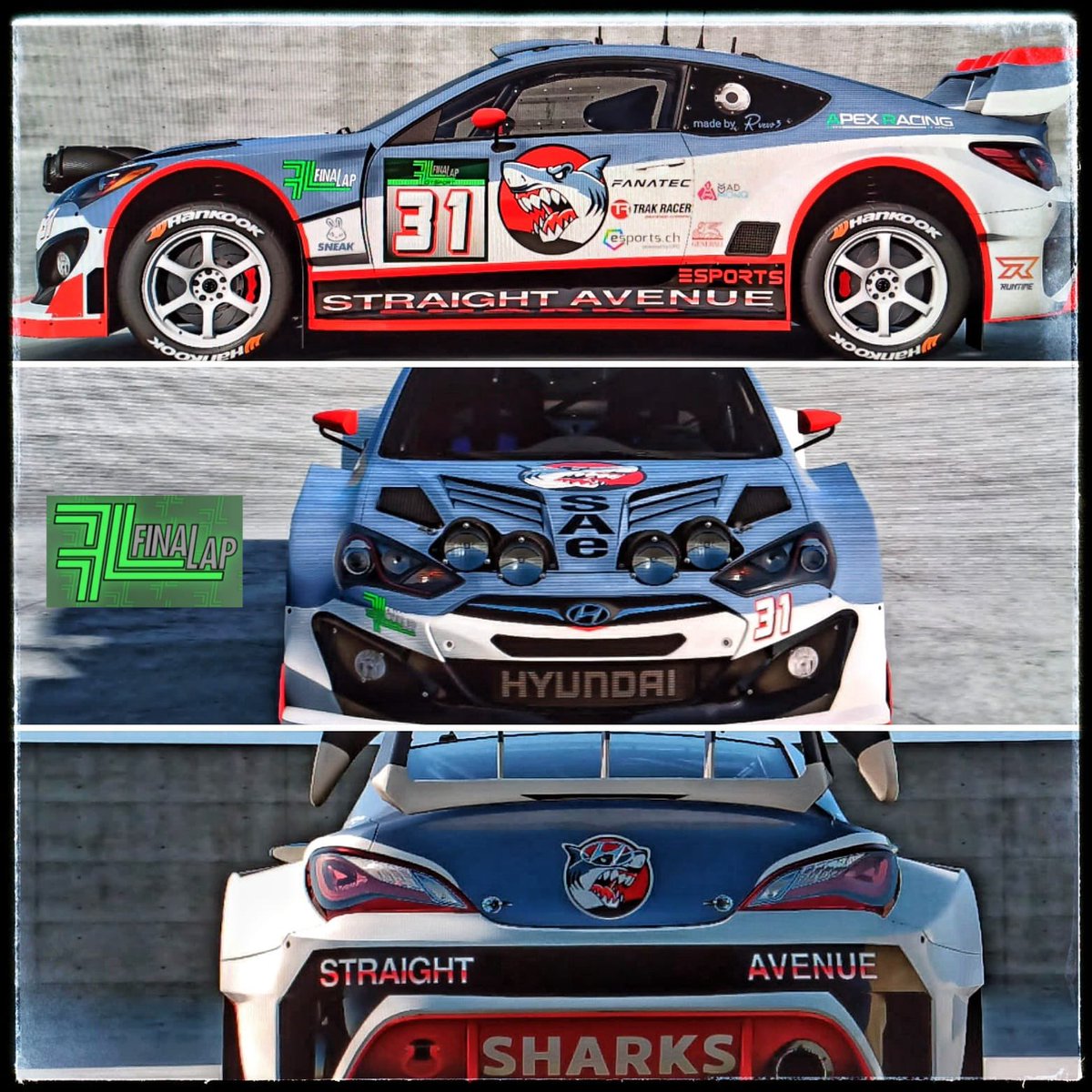 🚦FinaLap Cup 🚦<a href="/FinaLap_eSports/">FinaLap e-Sports</a> 

🗓03.12.21⌚22:30

📺🎙twitch.tv/finalap_esports

🗺Autopolis GT 6:45 Buen Tiempo 
( 25 vueltas  ) 

🚗 Genesis GR.B 
descaste ⛽️x2 neumáticos x3 

👥🦈 <a href="/Angel90439197/">SAe_Memphis48</a> y <a href="/rvevo3/">Rvevo3_</a>