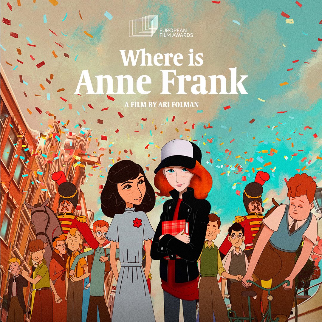 whereisannef's tweet photo. Ari Folman’s latest film, Where is Anne Frank is nominated for Best European Animated Feature Film at European Film Awards. 👏💥

More info at https://t.co/GZxZlwlQem

#EFA2021 https://t.co/Ek9NJ0CIJy