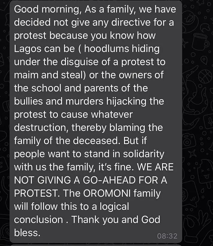 lagospostdotng's tweet photo. A friend of late Sylvester Junior gives shocking revelation of how he was allegedly beaten and the suspects on the run.

#Justiceforsylvester #RCCG #Sega #dowencollege #Dowen https://t.co/Zev49m9thN