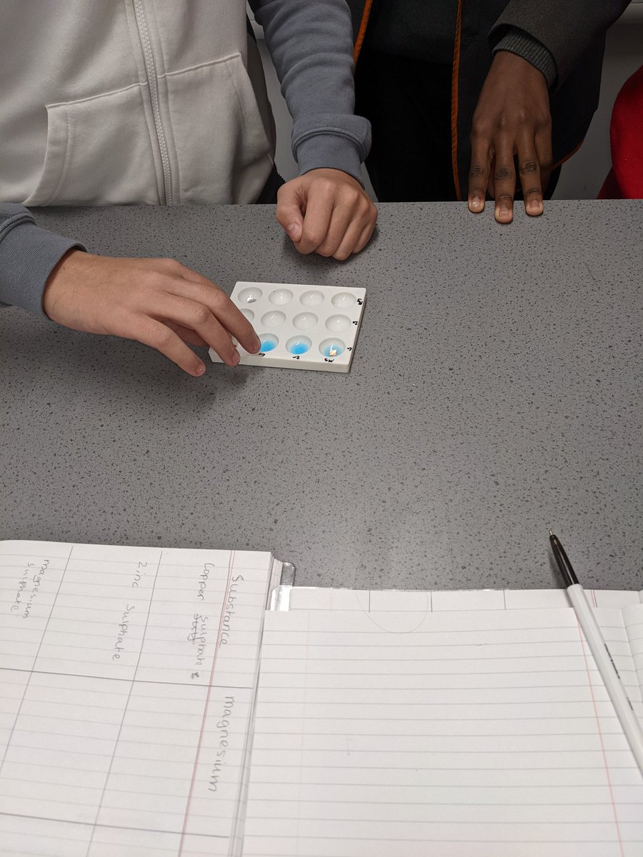 HARIScience's tweet photo. Displacement reactions with 8R this morning https://t.co/uCuZikeOqp