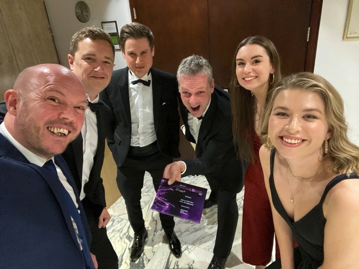 Delighted to win ‘Agency of the Year’ at last night’s <a href="/NEMarketAwards/">North East Marketing Awards</a>. Thanks to all our clients and partners. Great recognition of what our team has achieved and our ambition moving forward!
