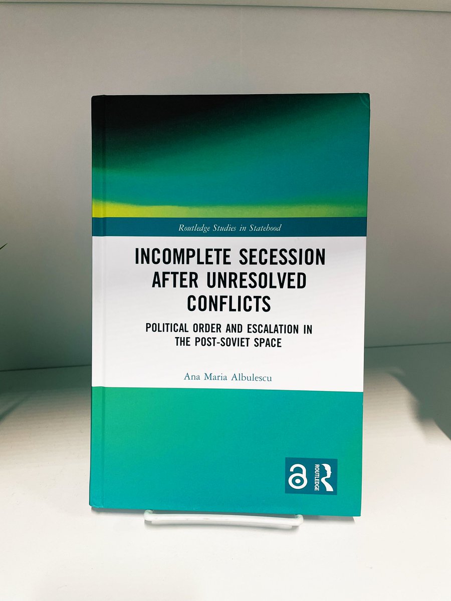 The first book in our series is out! Many more to come! Send your proposals to our editor @GezimVisoka! routledge.com/Incomplete-Sec…