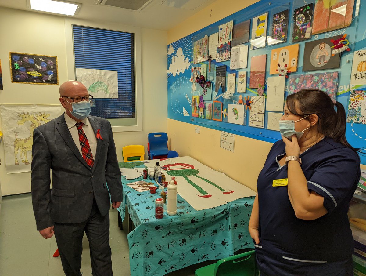 NHS Greater Glasgow and Clyde (@nhsggc) on Twitter photo We were delighted to welcome Minister for Mental Wellbeing and Social Care <a href="/KevinStewartSNP/">Kevin Stewart SNP</a> to the RHC to see and hear about the fantastic work of our child mental health teams. Our SCN Diane Sutherland, showed off our facilities. <a href="/scotgovhealth/">Scot Gov Health</a> #mentalhealth #CAMHS We were delighted to welcome Minister for Mental Wellbeing and Social Care <a href="/KevinStewartSNP/">Kevin Stewart SNP</a> to the RHC to see and hear about the fantastic work of our child mental health teams. Our SCN Diane Sutherland, showed off our facilities. <a href="/scotgovhealth/">Scot Gov Health</a> #mentalhealth #CAMHS