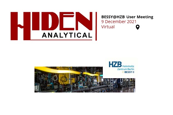 HidenAnalytical's tweet photo. Hiden Analytical Europe GmbH will be participating at the virtual BESSY@HZB User Meeting| 9th December 2021. Join André Kayser online at the event.
#hzbde #HZB #BessyII #photon #photonsource #vacuumtechnology #synchrotron https://t.co/bgOkMjib6e