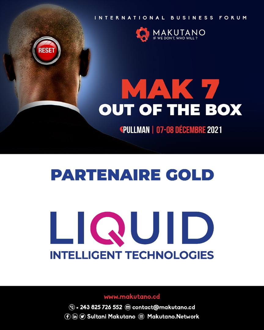 MakutanoForum's tweet photo. LIQUID TELECOM, Partenaire GOLD du Makutano 7 « Out Of The Box » #Reset #LIQUIDTELECOM
Inscrivez-vous : https://t.co/c7WnzAY0Cq
Rendez-vous le 7 décembre prochain. https://t.co/ZHspUdPPuL