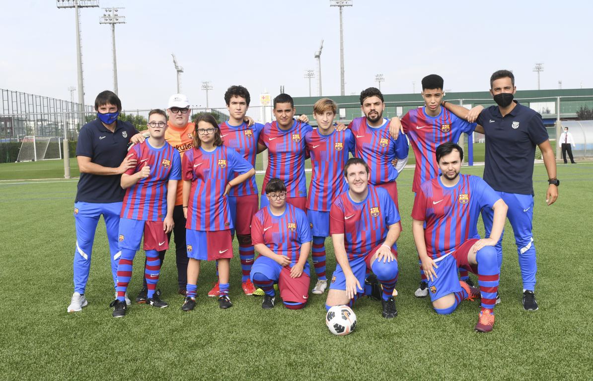 FC Barcelona on X: The most recent is the creation of the Barça Foundation  Genuine football team, made up of people with intellectual functional  diversity, which since this season has participated in