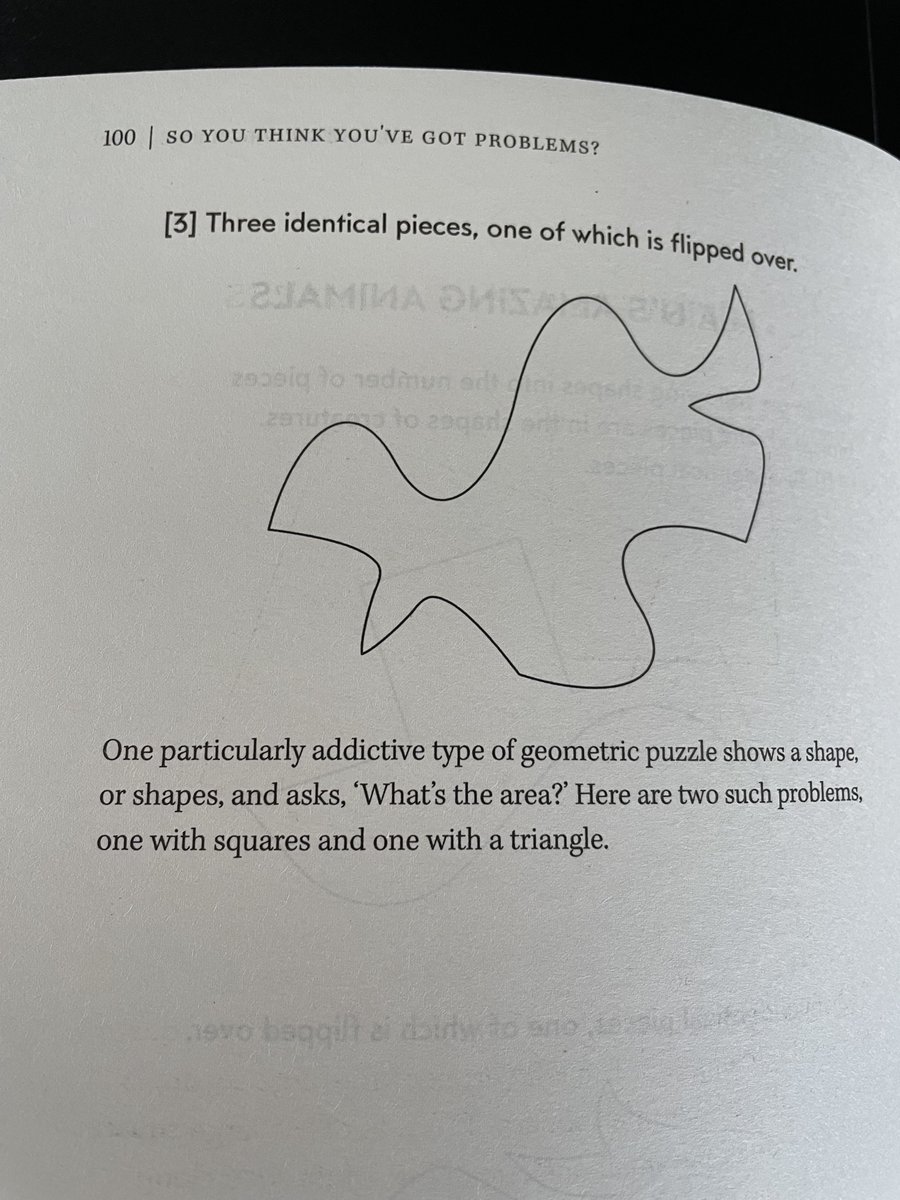 BristolUniLib's tweet photo. Want to sharpen your mind? Try this flipping puzzle from 'So you think you've got problems' in our Bristol Reads collection. @alexbellos @GuardianFaber
#flippantfriday #bristolreads #puzzles #geometry #fridayfun #wittyweekend #librarylife #libraryrecommends https://t.co/ad5OyVoABy