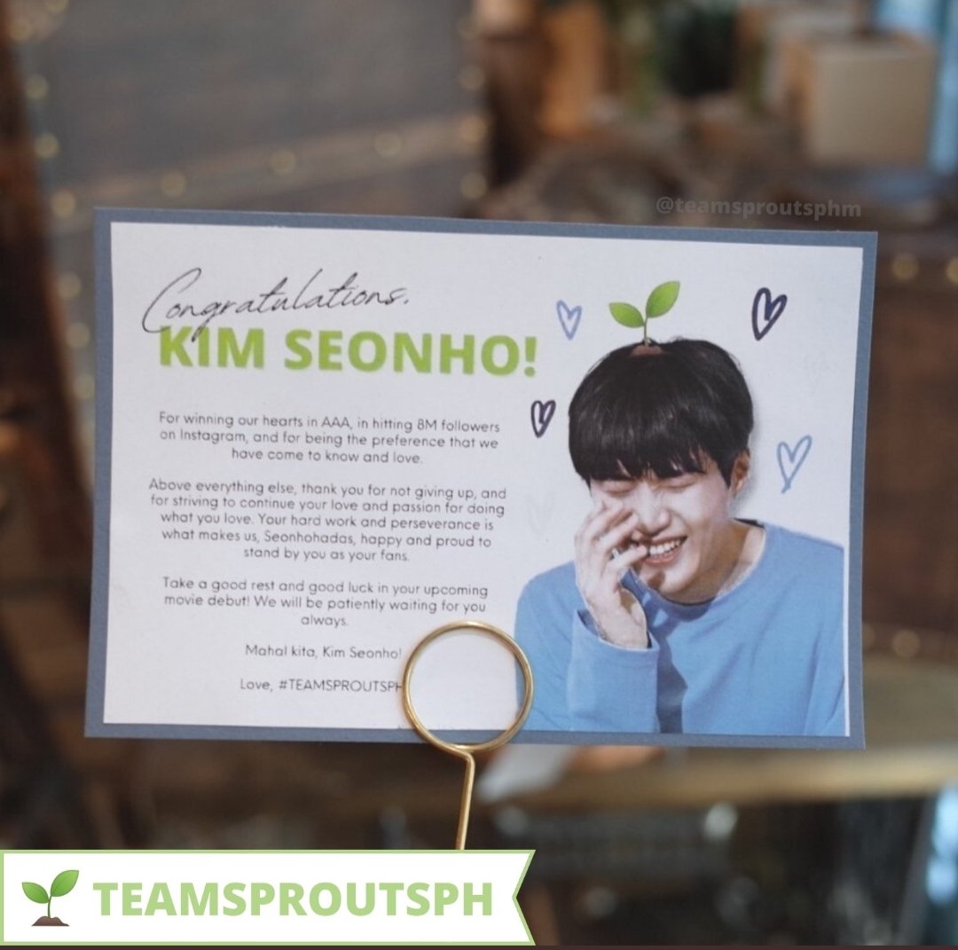 teamsproutsphm's tweet photo. Thank you to everyone who contributed to our donation drive! 💙🫂
Our cake and flowers have been successfully delivered earlier this afternoon his agency.
Congratulations for all of your wins again, Kim Seon-ho! 🌱
KimSeonHo MostPopularAAActor
#김선호_너라는_이유 #KimSeonHo https://t.co/zgqB5yMhrH