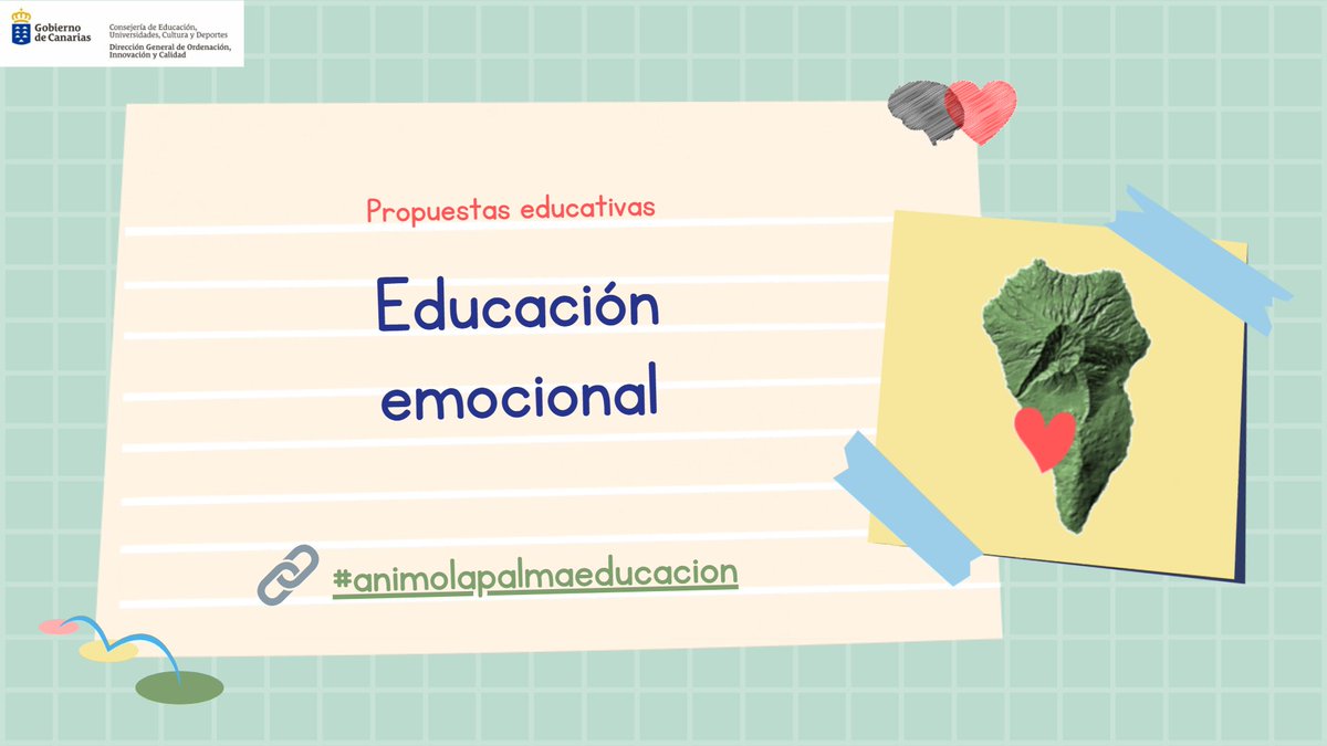 EducacionGobC's tweet photo. El Gobierno facilita propuestas educativas a los centros docentes para trabajar la educación emocional

📌La iniciativa surge de la demanda planteada por los centros afectados por el volcán, pero el material pueden emplearlo todos los de Canarias

+info👇
https://t.co/h6O8kzPsTK https://t.co/tfkN9KWn80