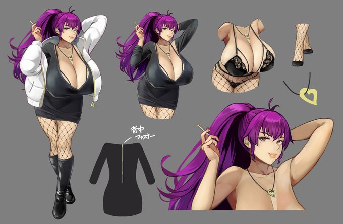 こちら続編の基子ママのデザイン画です 