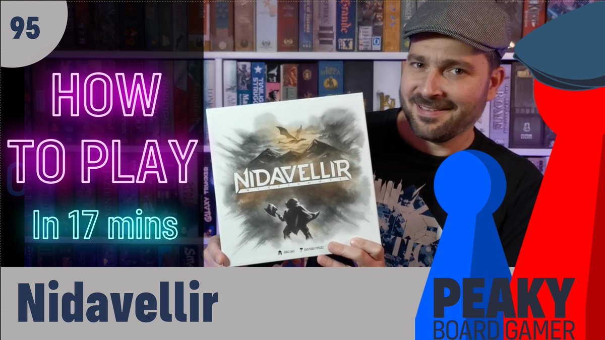 Our full rule explanation for the Boardgame "Nidavellir" stay tuned for more
youtu.be/3E60GiNkTX8

#tabletop #boardgamer #boardgamenight #bgg #boardgameaddict #gamer #howtoplayvideo #youtuber #nidavellir #grrregames