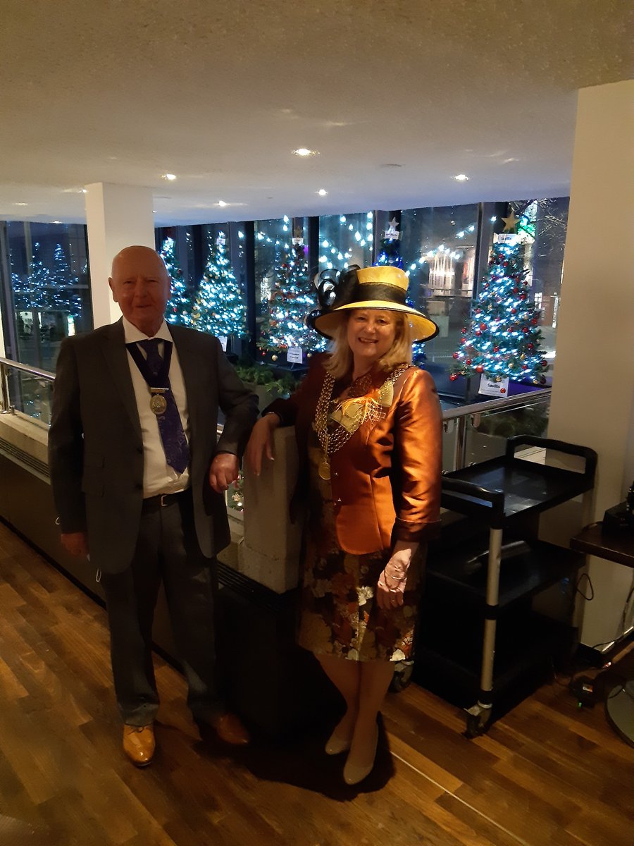 PlymLordMayor's tweet photo. We very much enjoyed judging the excellent entries in @NSPCC Festival of Trees @TRPlymouth #festivecreativity #festiveplymouth @terri_beer https://t.co/SVFLrX3Yuc