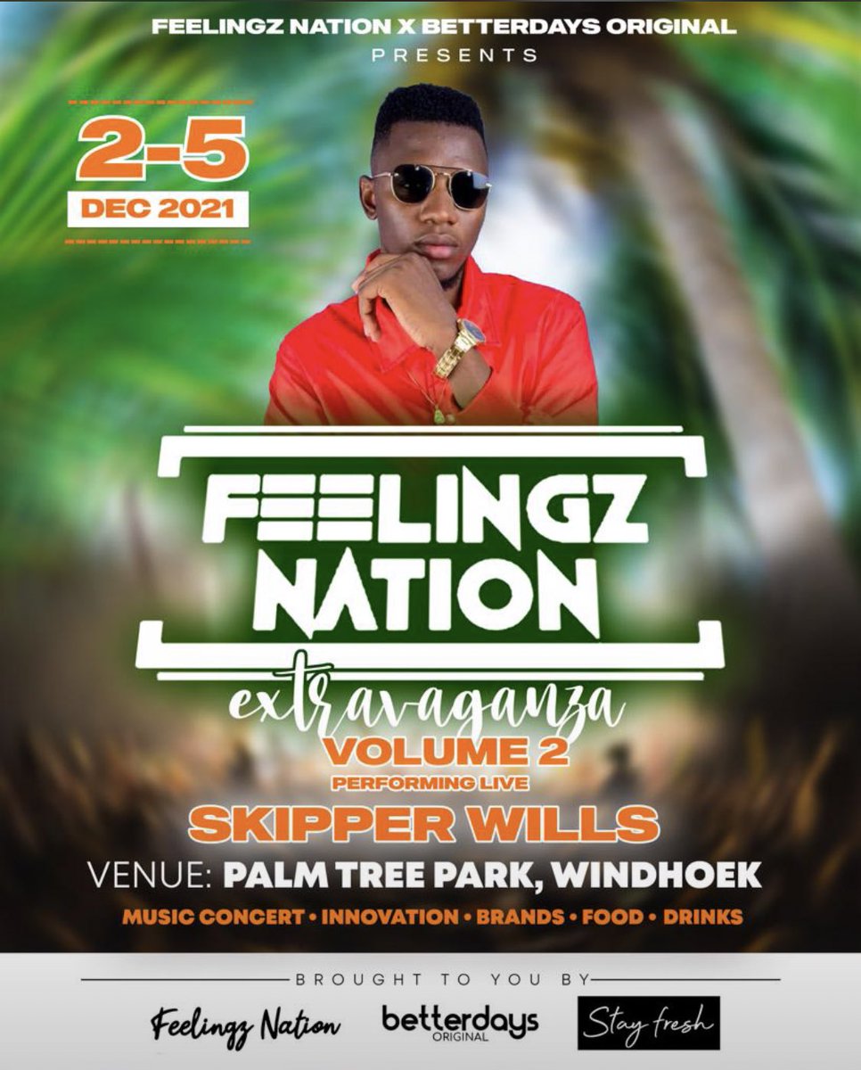 OnfleekMusicG's tweet photo. Catch @Skipper_Wills_ tonight  at Palm Tree, Windhoek.

For bookings: +264812115440 https://t.co/79gieRRKXd