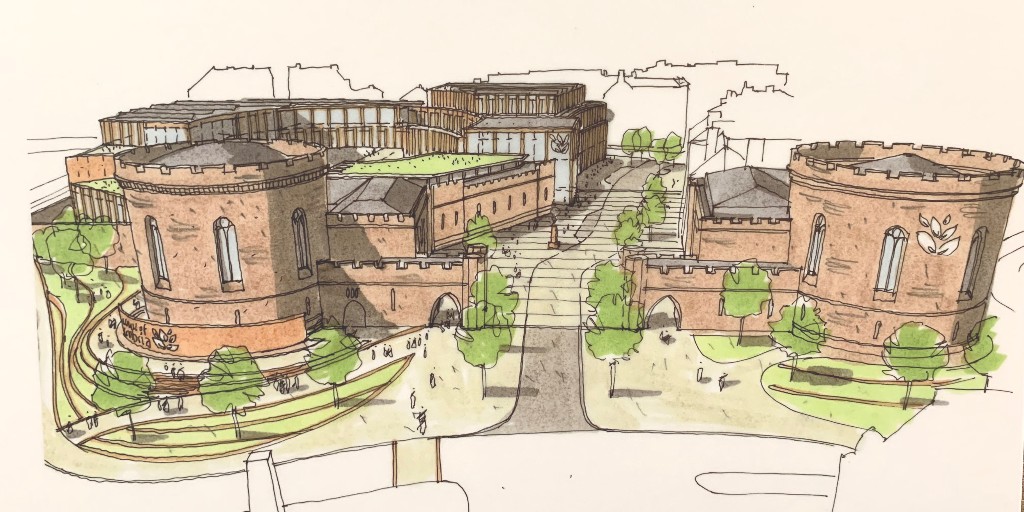 CumbriaUni's tweet photo. We have plans for a new #cumbriauni campus at the Citadels, Carlisle. Find out more at @DiscoverCarlisl Old Town Hall (Tourist Info Centre), Carlisle, Sat 4 Dec, 10am-5pm. 
Alternatively, go to https://t.co/3rgF7JN2A8. Click home page link to online consultation closing 19 Dec. https://t.co/EVflIxMpLb