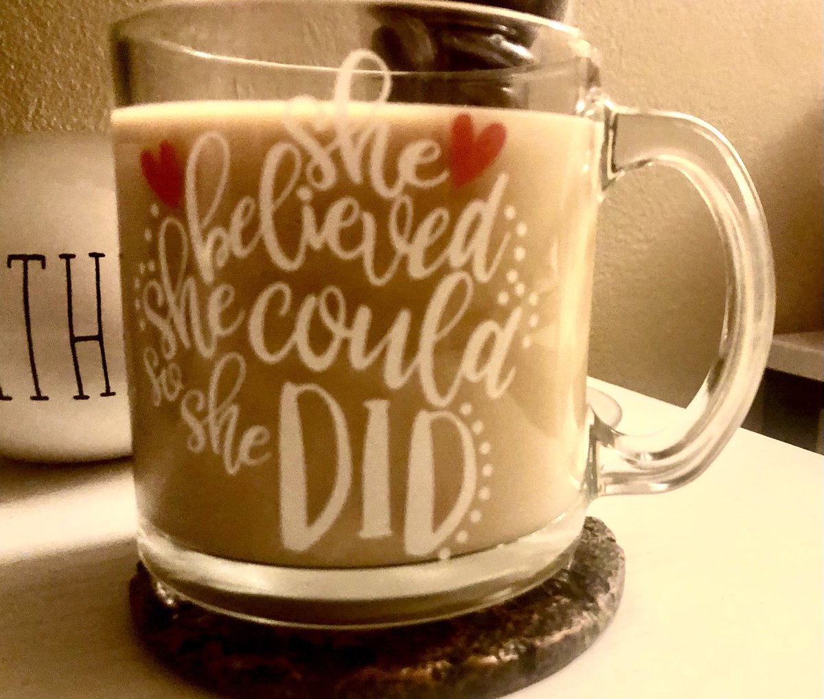 JJBears85's tweet photo. Good Morning 🌎 Mug of the day Each day you get out of bed go into the world &amp; conquer ~ is a good day.Each day that you do this with Him in your heart &amp; the mindset to find joy throughout ~ is a great day 💞Believe in Him, in yourself &amp; you can do whatever you want or need 💞 https://t.co/RvX1HNu7Lu