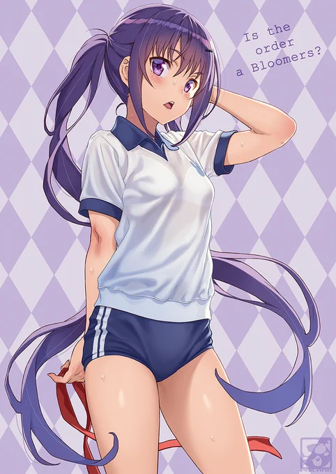 萌えリハビリ。昔ごちうさのシャロさんを描いたときにリクエストあったリゼさんを描きました。#ご注文はうさぎですか#天々座理世 