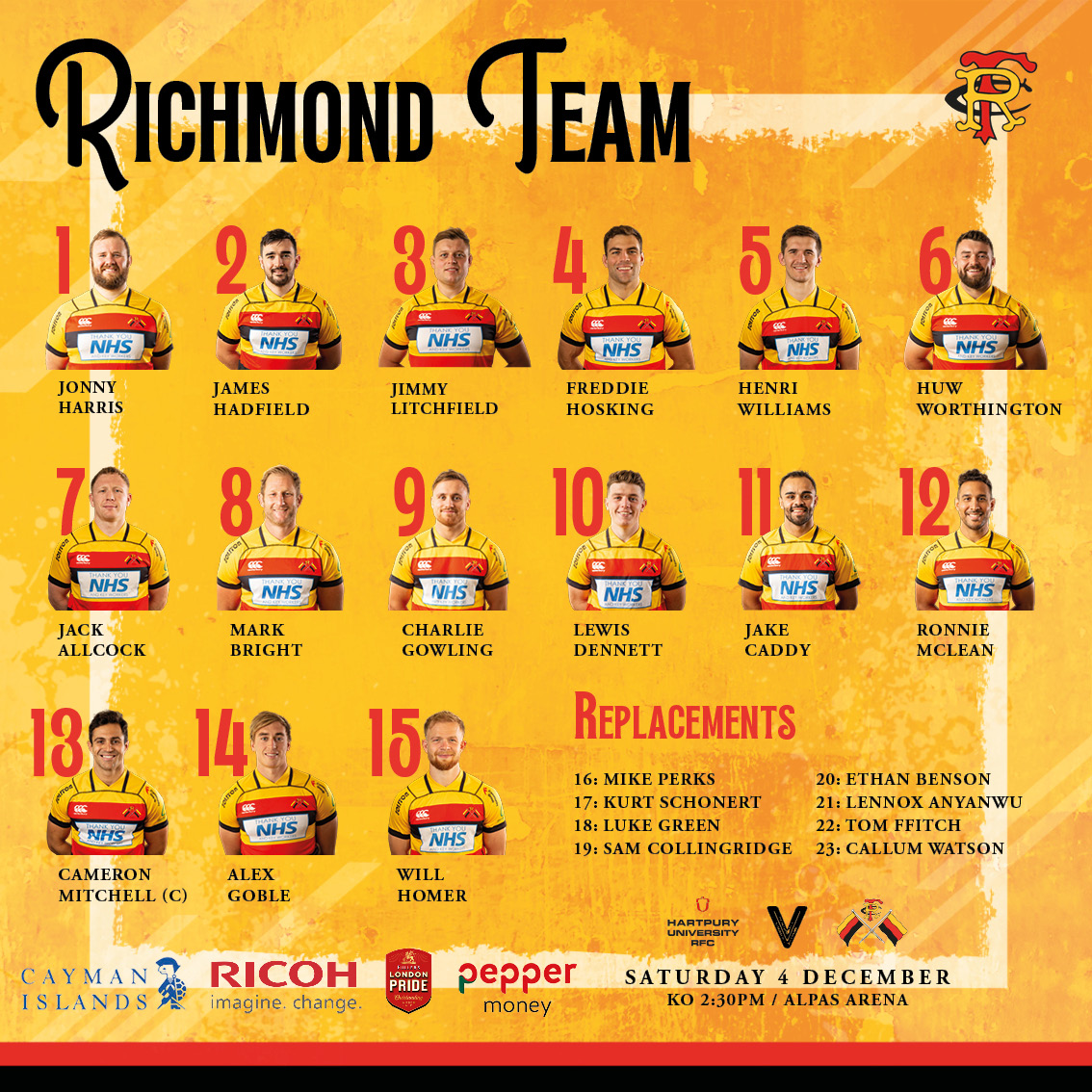 Richmond Rugby tweet media