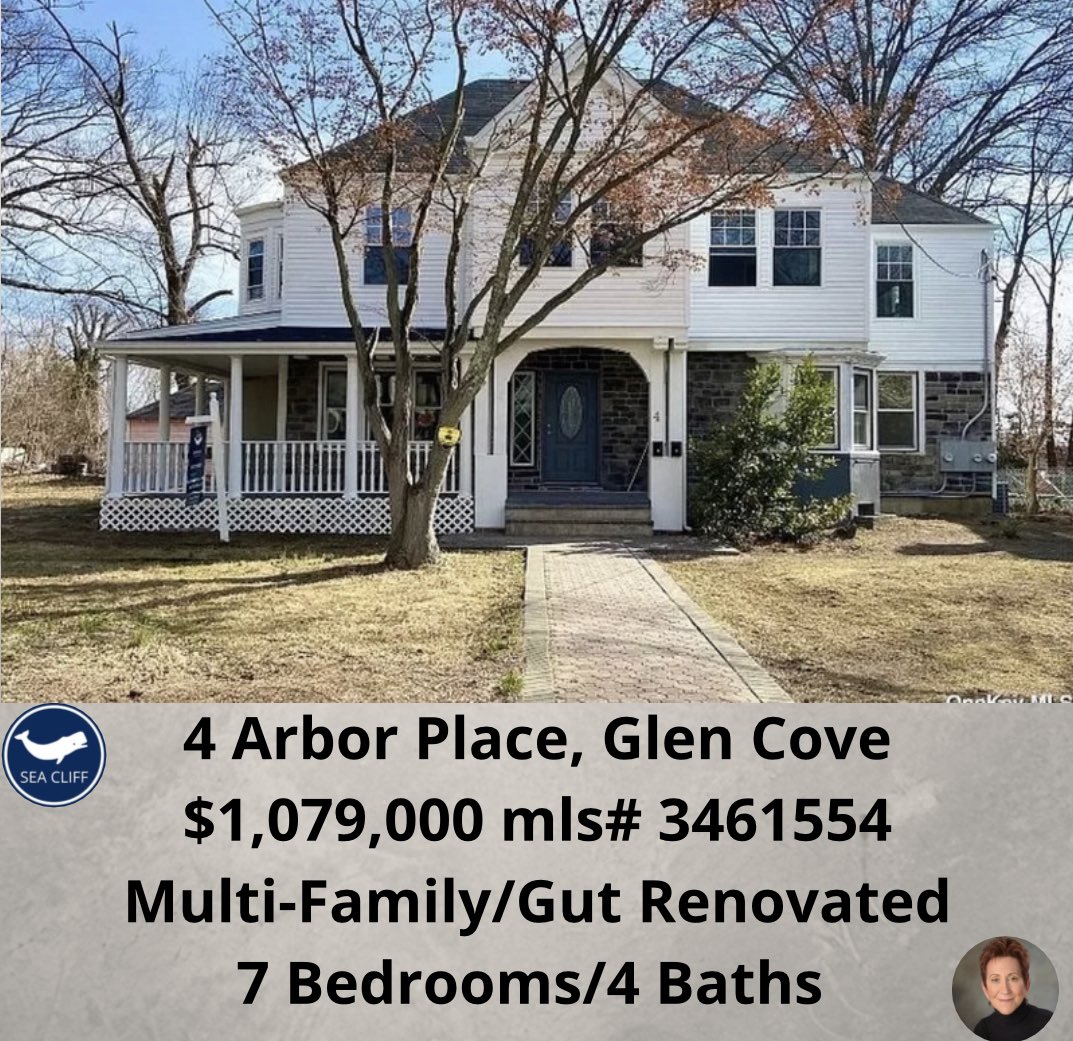 Why Rent when u can own an
Income Producing Property 2 Fam Circa 1913, Gut
Reno’d 2019. Victorian
Beauty Front Wrap Around & Rear Porches. 1/3 Usable Acre

#realtorlife  #realestateadvisor #realizeyourvision   #twofamily #danielgalesir 🐳
#incomeproducing
#incomeproperty