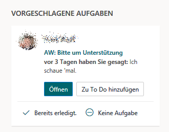 Neue Funktionen in 'Workplacetools for Office365'.
Heute: Sich selbst in den Arsch treten.
Läuft.