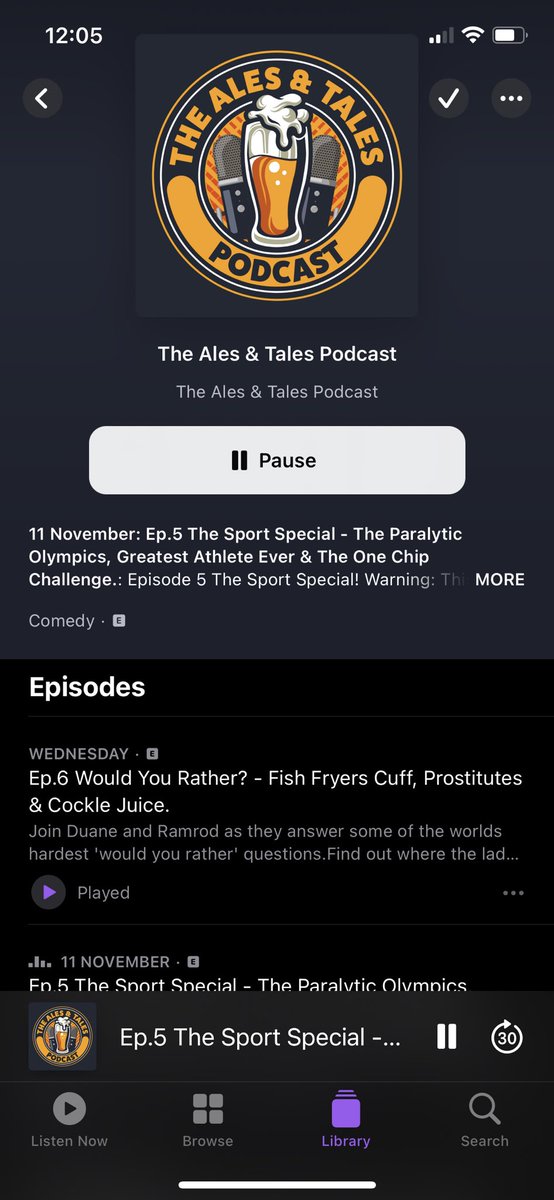 DoubleDipDan's tweet photo. Because Dai and I are absolutely useless at our podcast, if you need a welsh podcast to tidy you over till we drop a new one take a listen The Ales and Tales Podcast from @DuanePWilliams and friends. I have a musical Cameo in Episode 6. https://t.co/gaFrbSwrqU